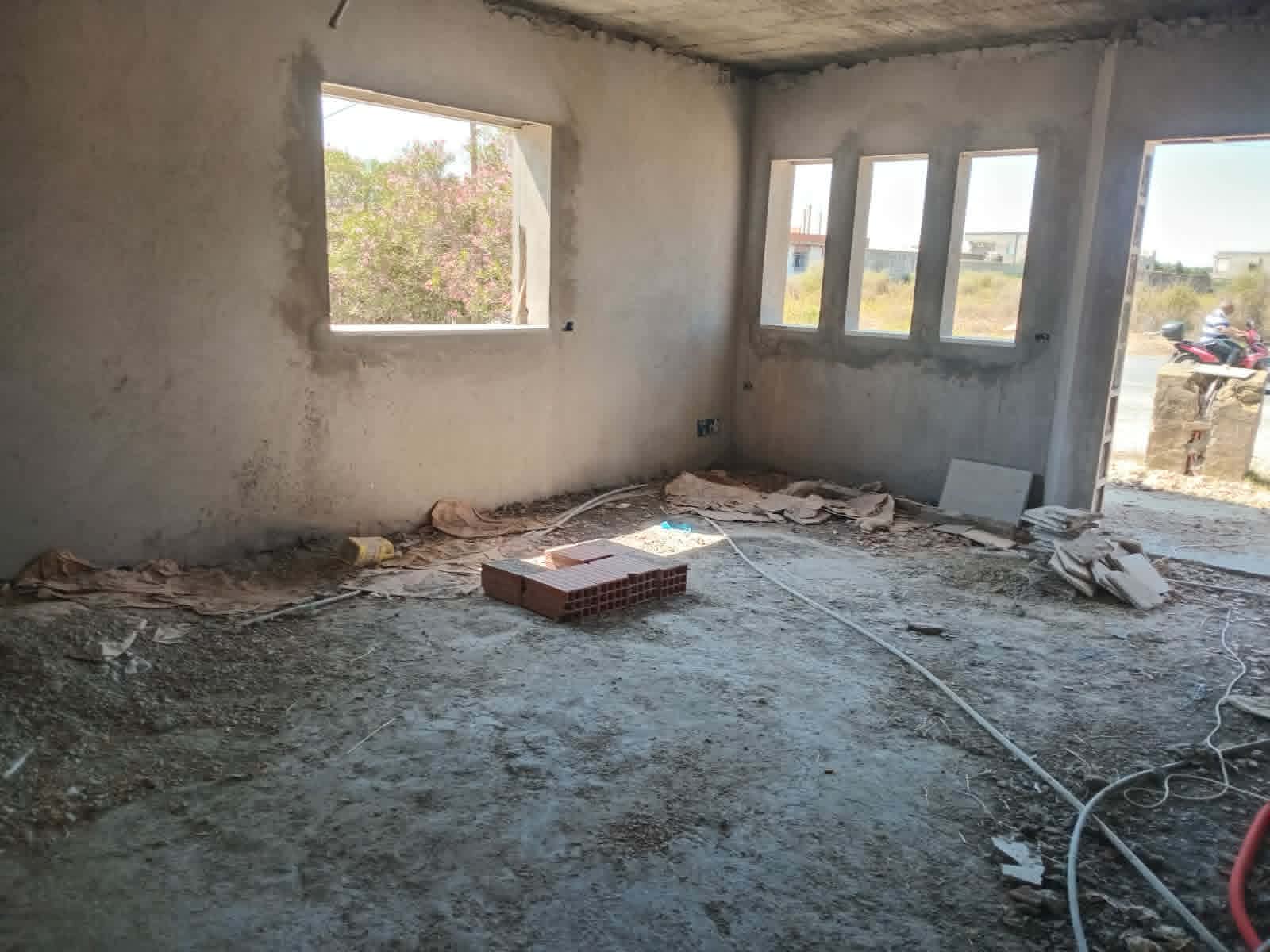 Kelibia&nbsp;Dar Allouche&nbsp;Vente&nbsp;Maisons&nbsp;Maison inachev� sur deux routes
