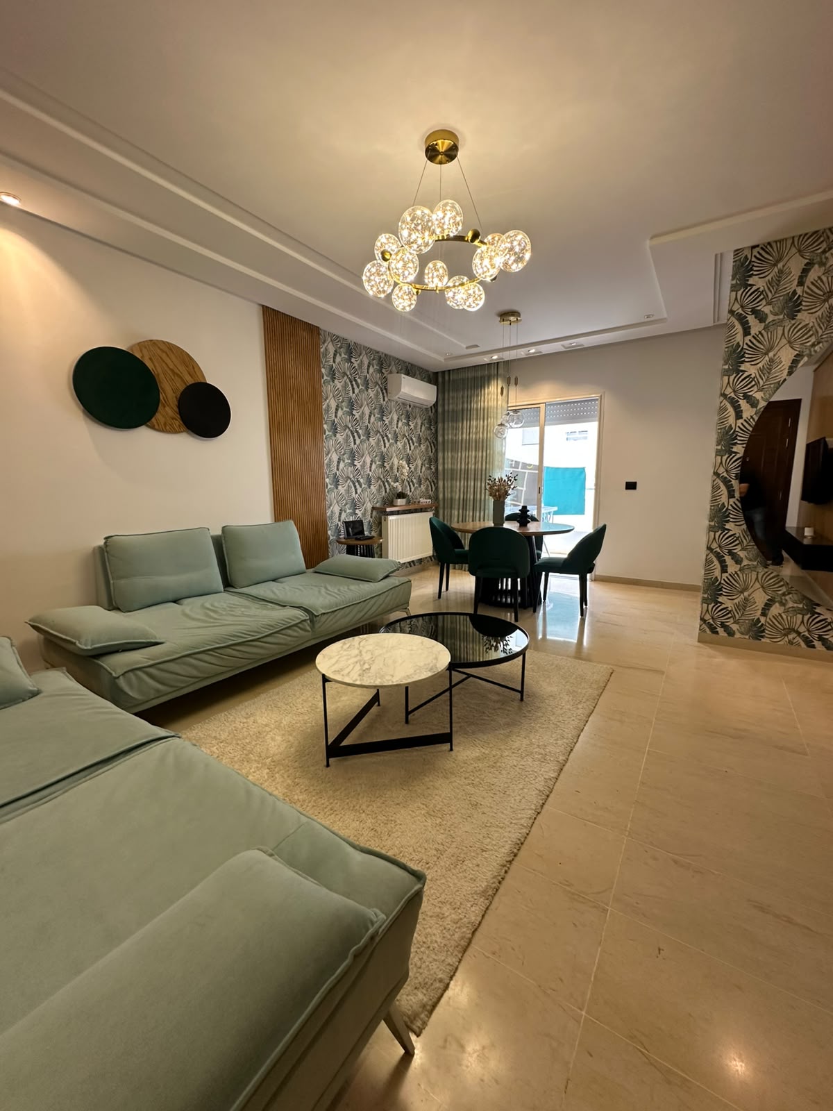 La Marsa&nbsp;El Aouina&nbsp;Vente&nbsp;Appart. 4 pi�ces&nbsp;Jardin aouina vnt app s3