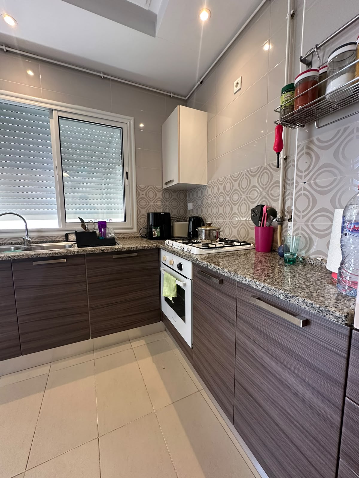 La Marsa&nbsp;El Aouina&nbsp;Vente&nbsp;Appart. 4 pi�ces&nbsp;Jardin aouina vnt app s3