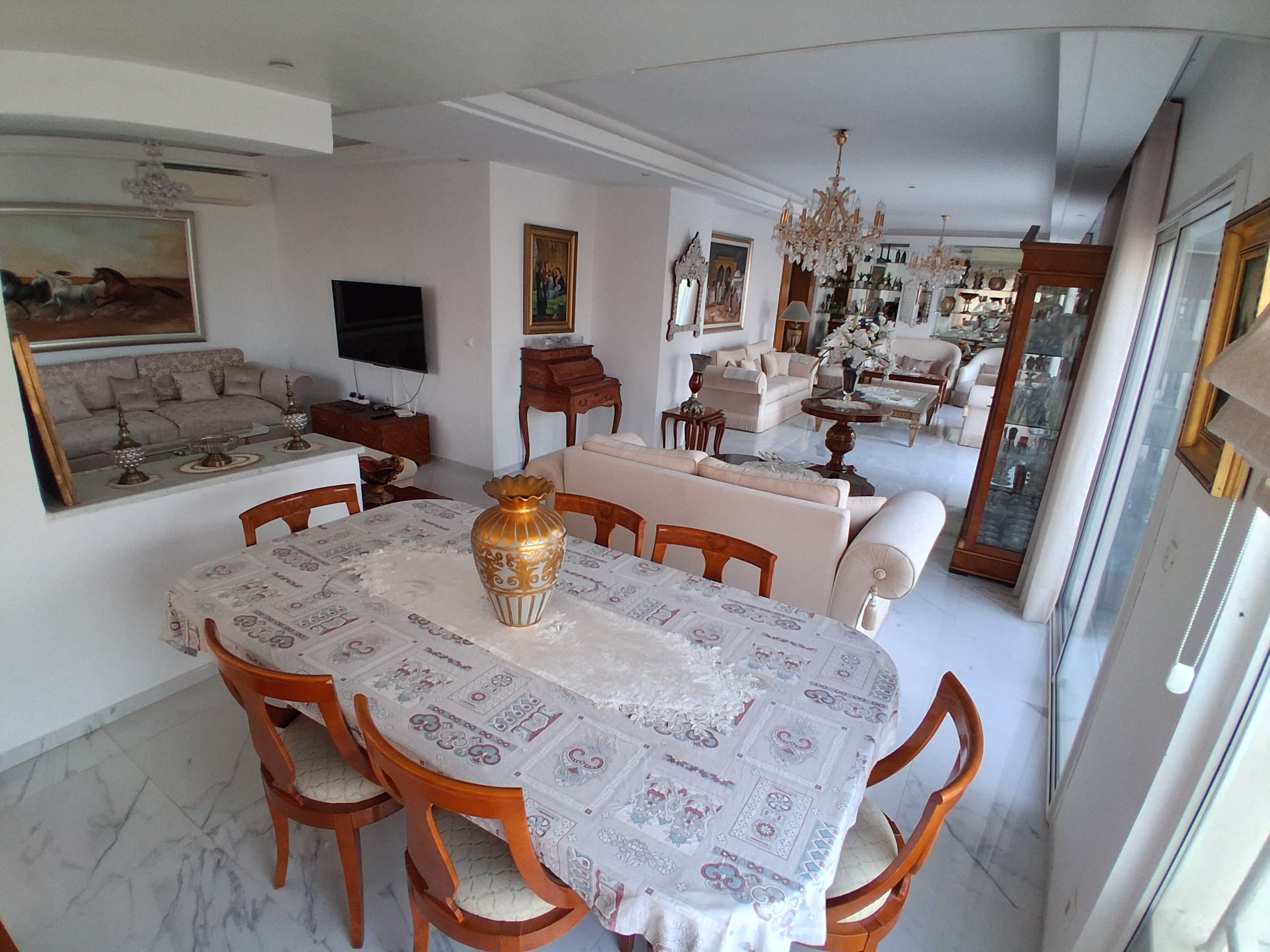 Ariana Ville&nbsp;Cite Ennasr 2&nbsp;Vente&nbsp;Appart. 5 pi�ces+&nbsp;Penthouse exceptionnel s5 ennasr2 370m2