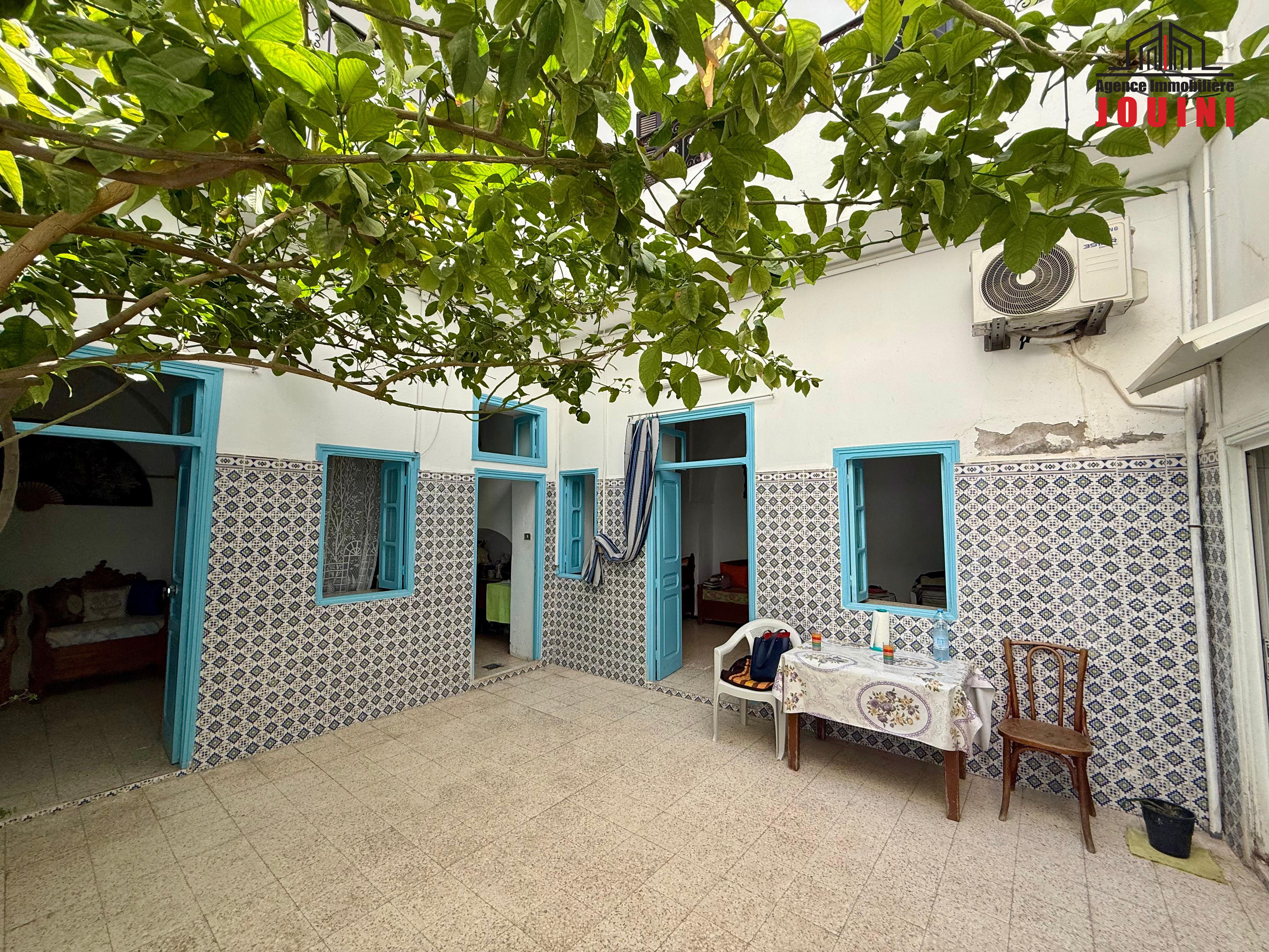 La Medina&nbsp;El Medina&nbsp;Vente&nbsp;Appart. 4 pi�ces&nbsp;Maison 125 m2 � bab bnet