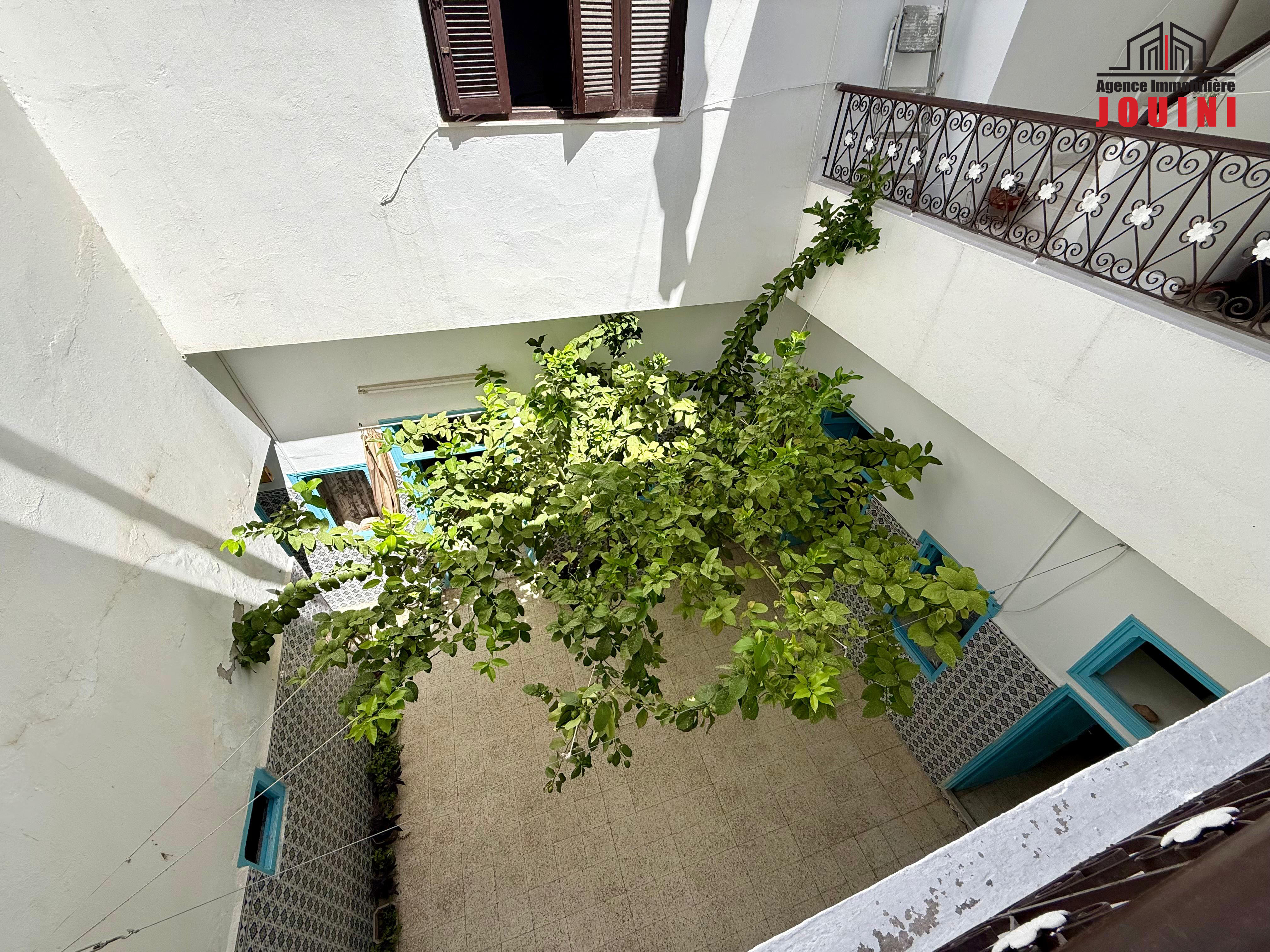 La Medina&nbsp;El Medina&nbsp;Vente&nbsp;Appart. 4 pi�ces&nbsp;Maison 125 m2 � bab bnet