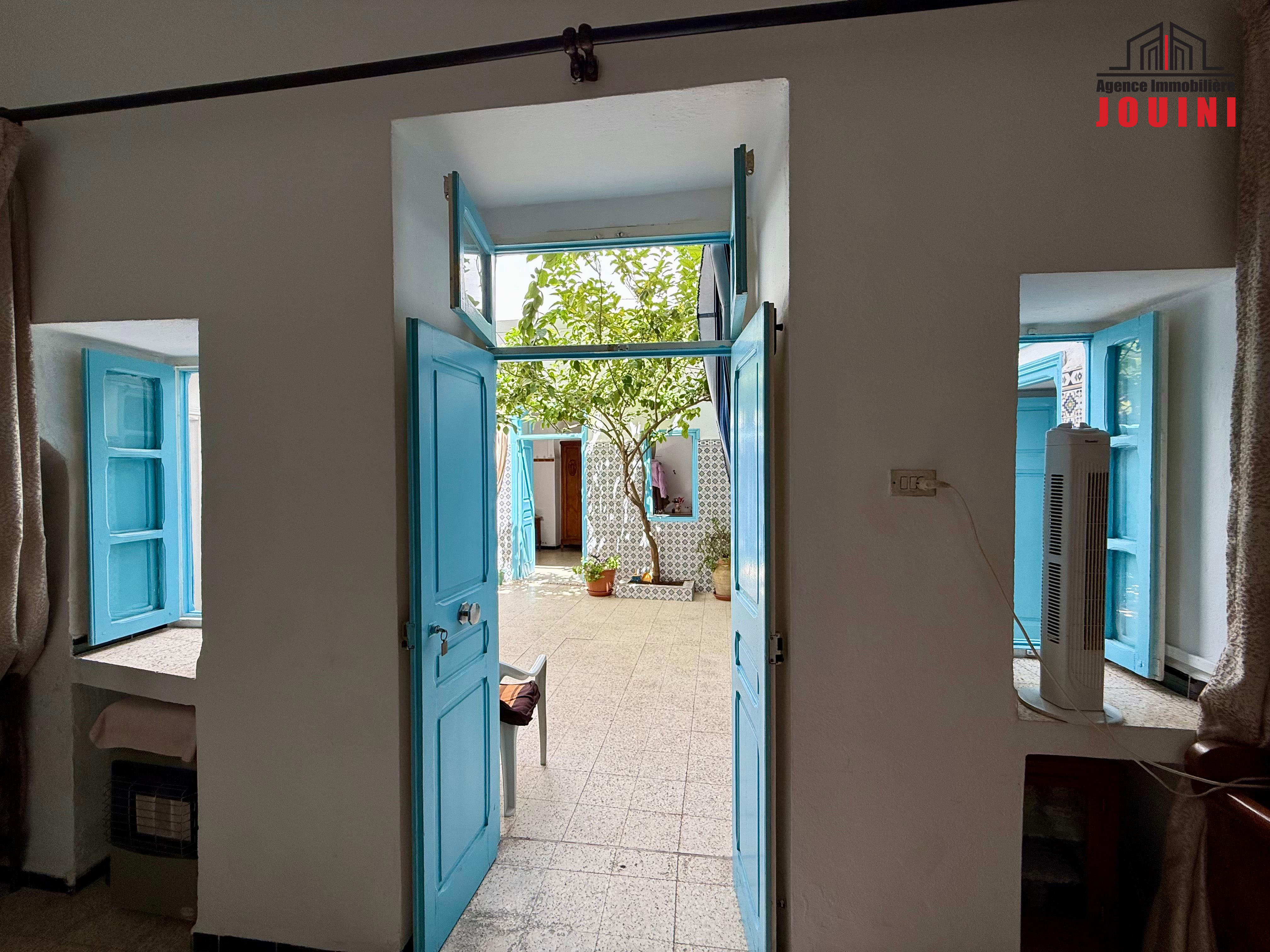 La Medina&nbsp;El Medina&nbsp;Vente&nbsp;Appart. 4 pi�ces&nbsp;Maison 125 m2 � bab bnet