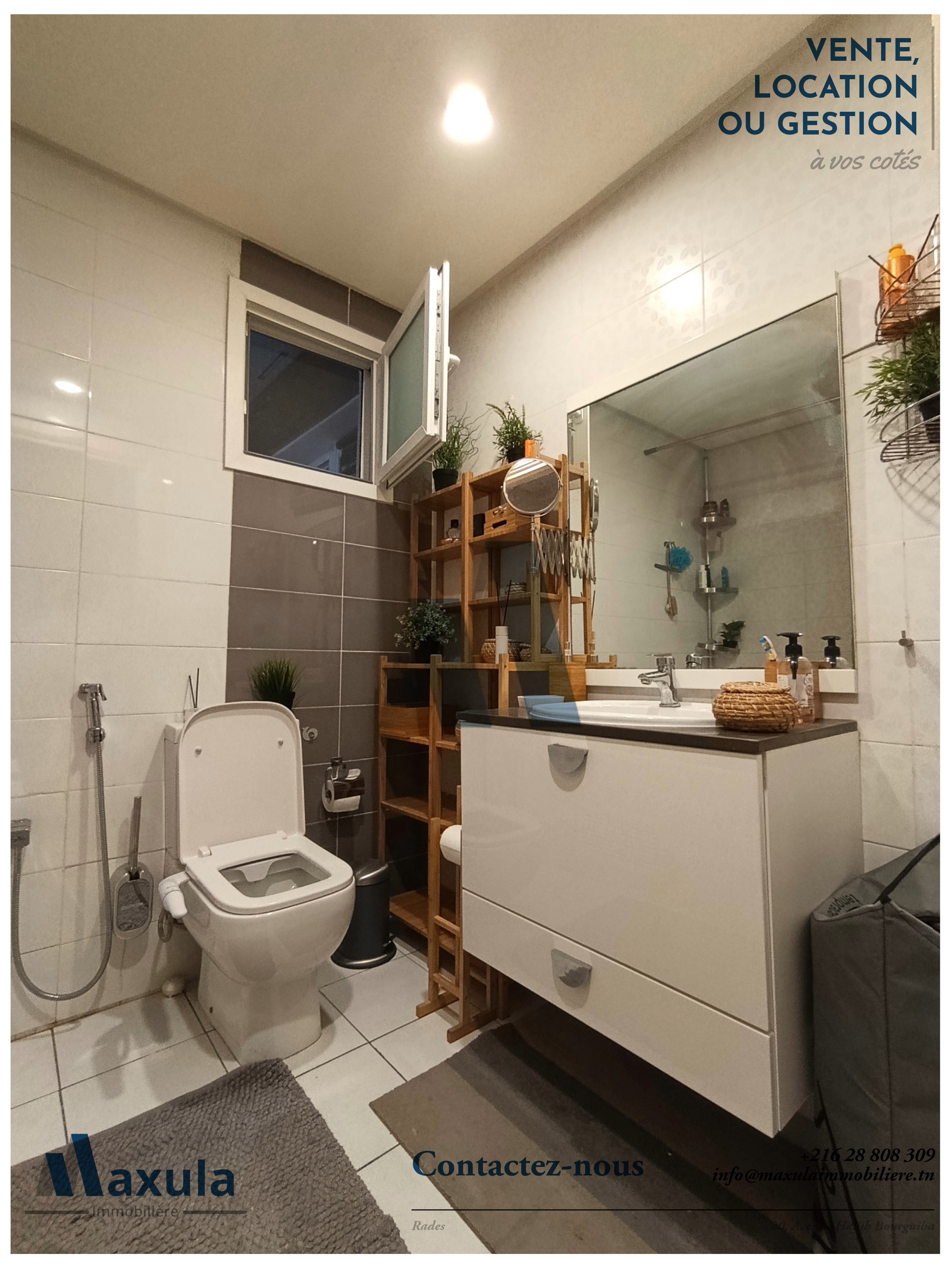 Rades&nbsp;Chouchet Rades&nbsp;Vente&nbsp;Appart. 3 pi�ces&nbsp;Appartement s2 richement meuble a chouchet rades