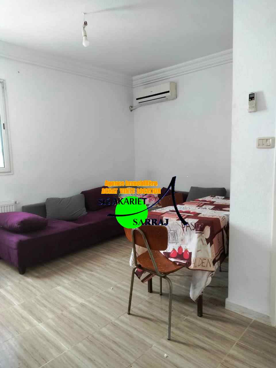 Hammam Sousse&nbsp;Cite De La Plage 1&nbsp;Vente&nbsp;Appart. 3 pi�ces&nbsp;Appartement s2 hammem sousse route de la plage 1
