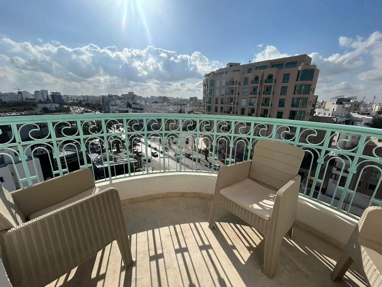 Sousse Jaouhara&nbsp;Sousse Khezama&nbsp;Vente&nbsp;Appart. 2 pi�ces&nbsp;Beaux appartement plein zone touristique