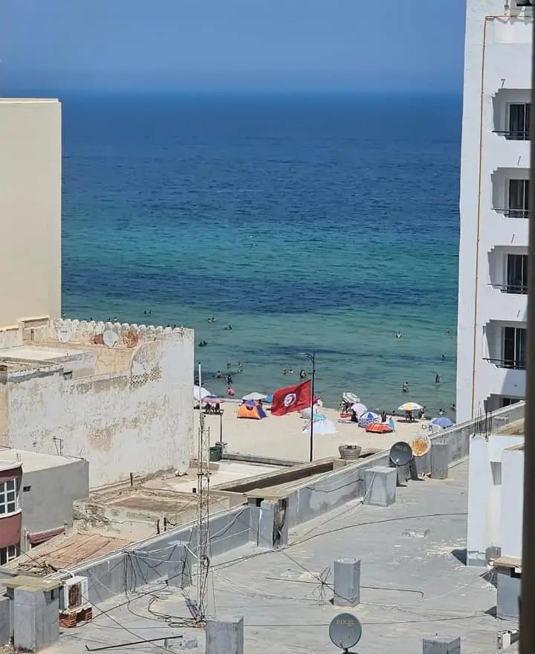 Sousse Ville&nbsp;Sousse&nbsp;Vente&nbsp;Appart. 2 pi�ces&nbsp;Duplex s2 et s3 � corniche sousse vue mer