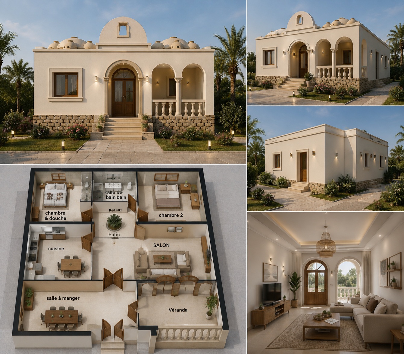 Ajim&nbsp;Ajim&nbsp;Vente&nbsp;Maisons&nbsp;Promo djerba  maison 100 m plan au choix