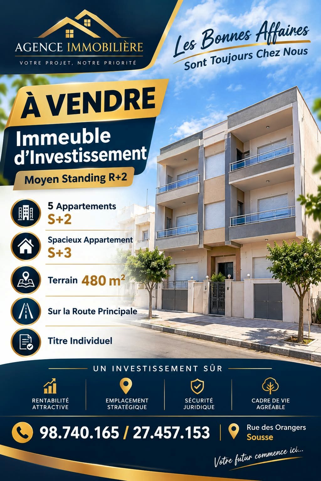Vente&nbsp;Maisons - Tunisie