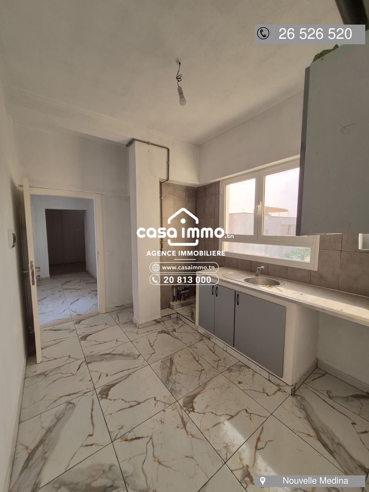 Nouvelle Medina&nbsp;Nouvelle Medina&nbsp;Location&nbsp;Appart. 3 pi�ces&nbsp;S3 medina jadida 3