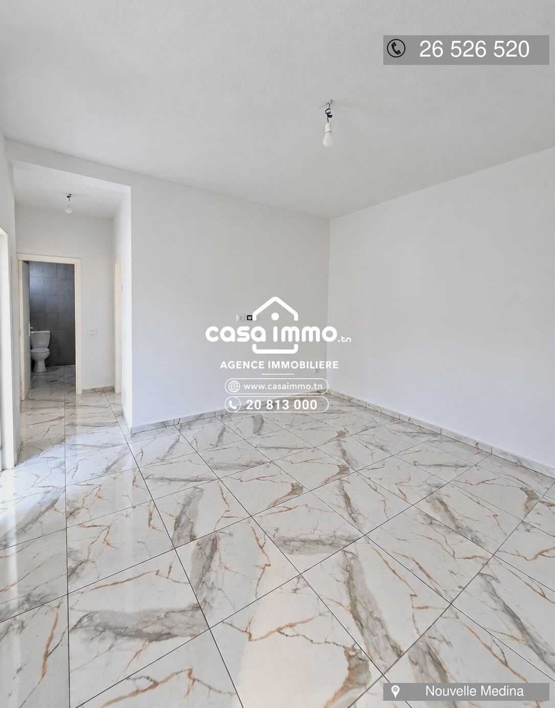 Nouvelle Medina&nbsp;Nouvelle Medina&nbsp;Location&nbsp;Appart. 3 pi�ces&nbsp;S3 medina jadida 3