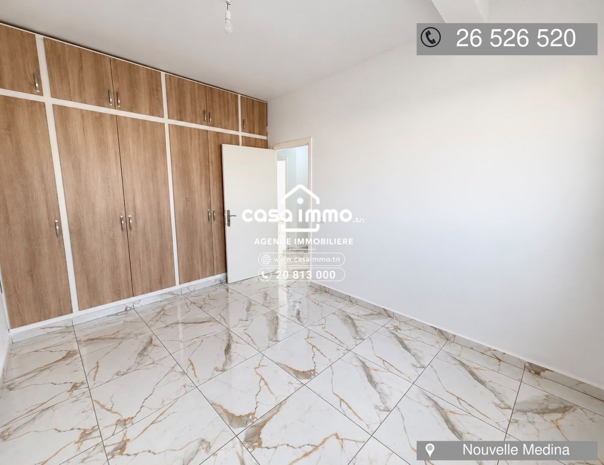 Nouvelle Medina&nbsp;Nouvelle Medina&nbsp;Location&nbsp;Appart. 3 pi�ces&nbsp;S3 medina jadida 3