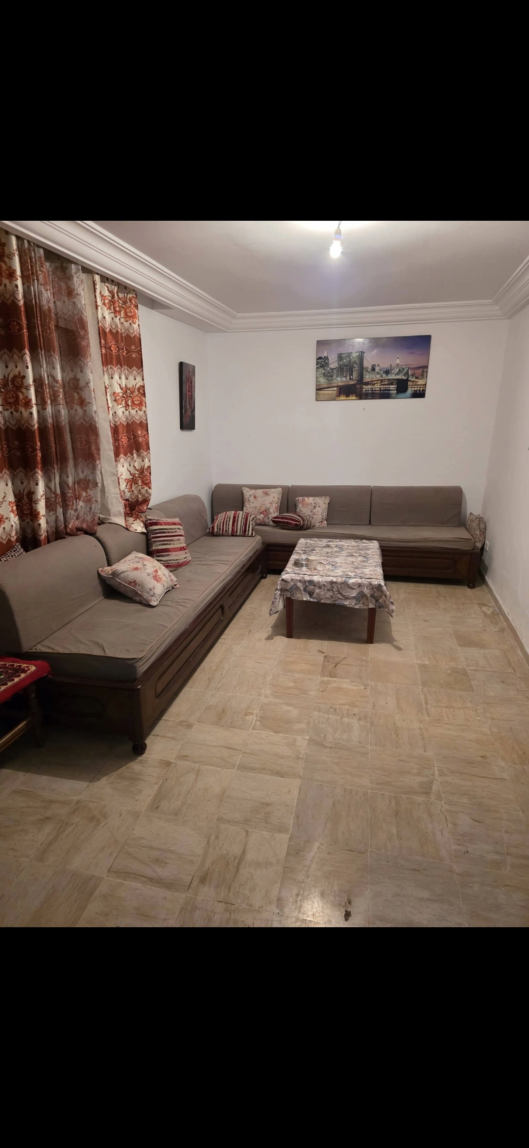 Mnihla&nbsp;Jardins d'el Menzah&nbsp;Location&nbsp;Appart. 2 pi�ces&nbsp;S2 vide jardin menzah 1