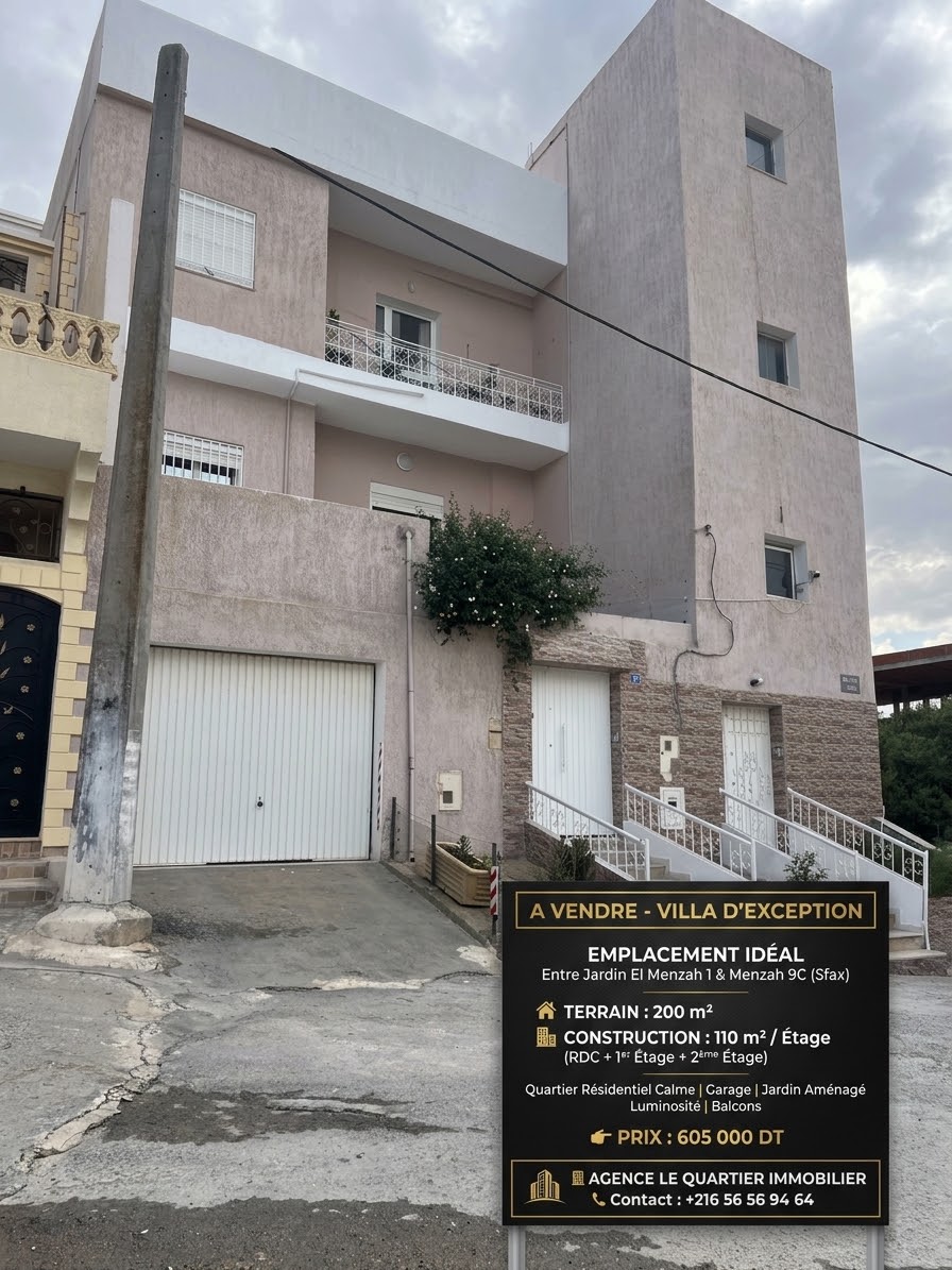 Vente&nbsp;Maisons - Tunisie